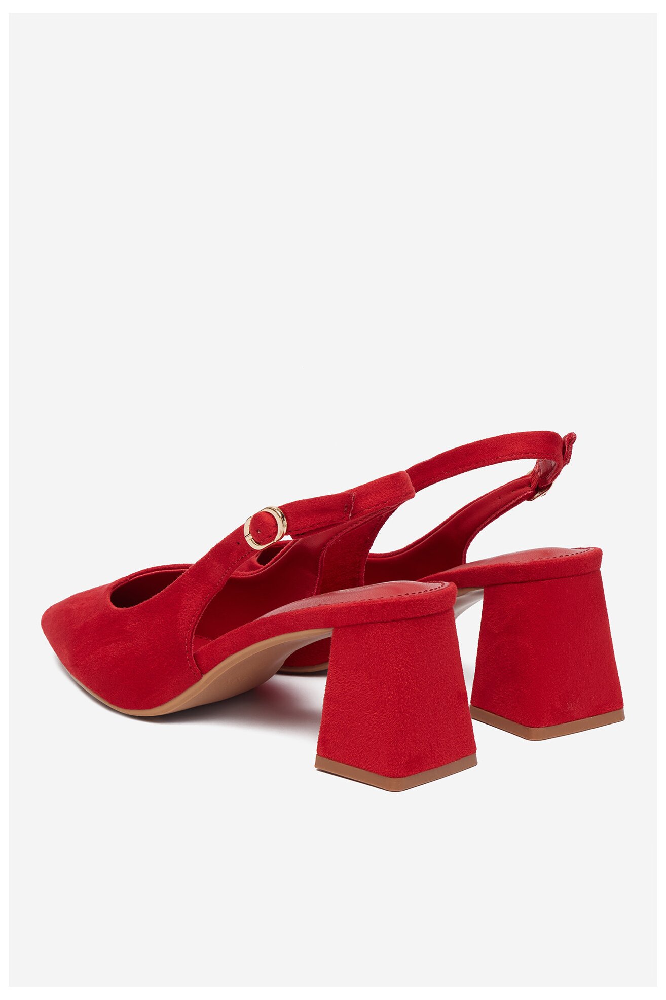 Czółenka Jenny CEO-HY5010-1 Czerwony