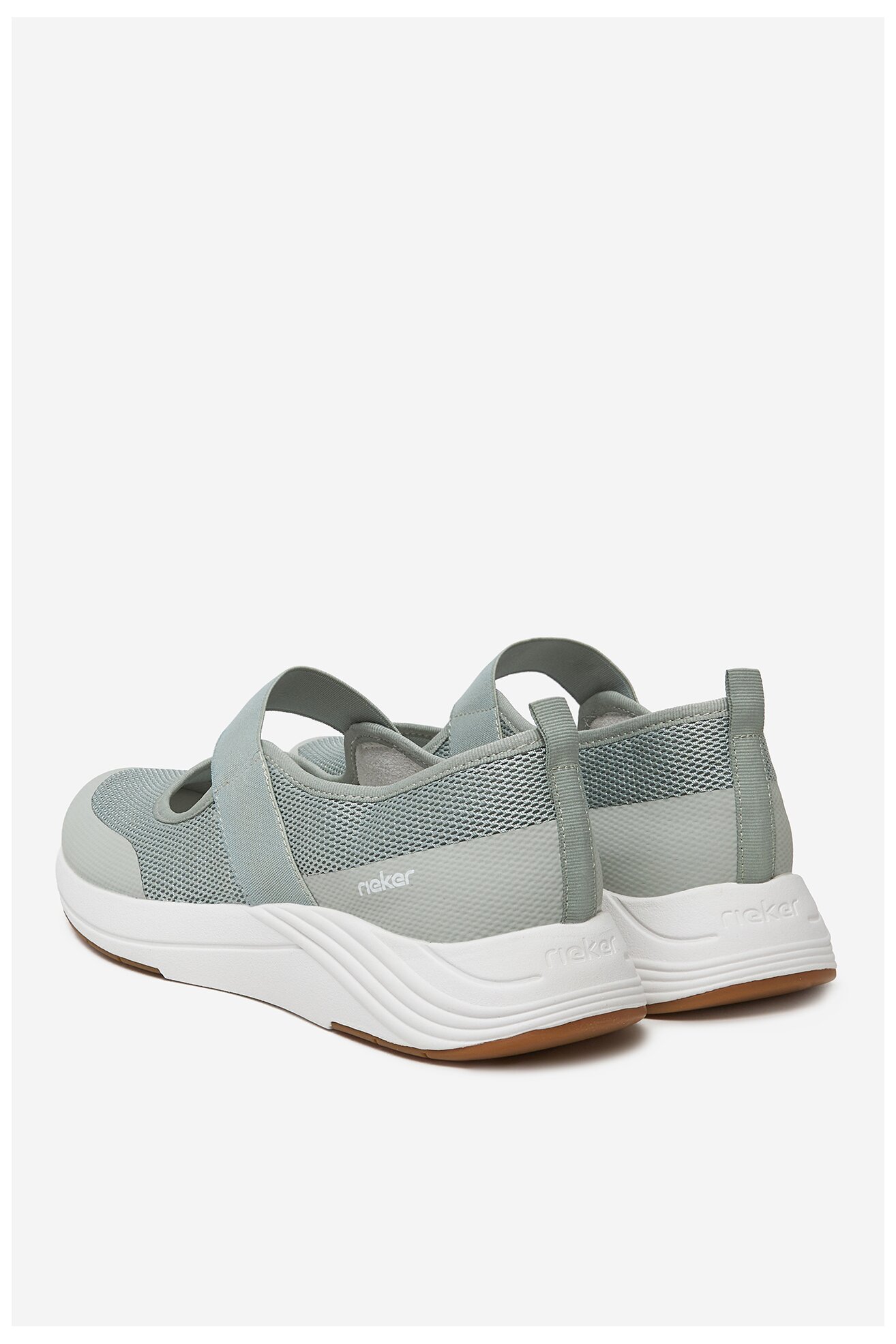 Sneakers Rieker N8551-52 Turkusowy