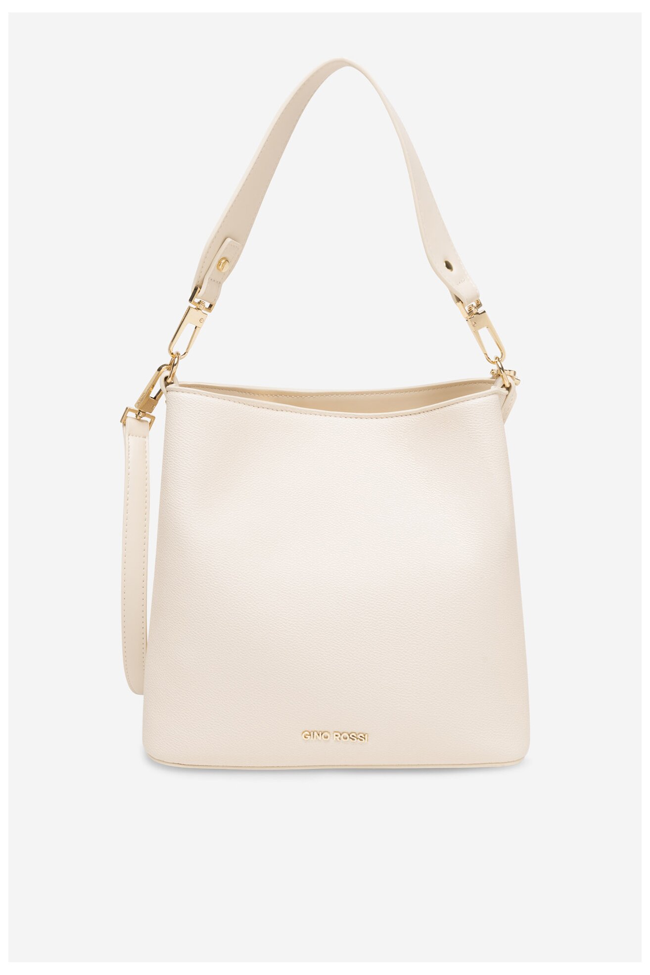 Дамска чанта Gino Rossi TYLO-182 КРЕМАВ