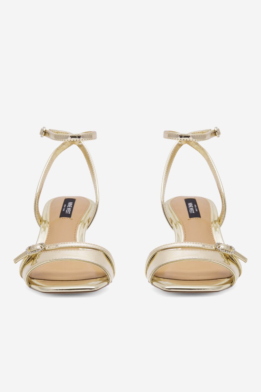 
                NINE WEST - Sandały na szpilce - 5905588473947