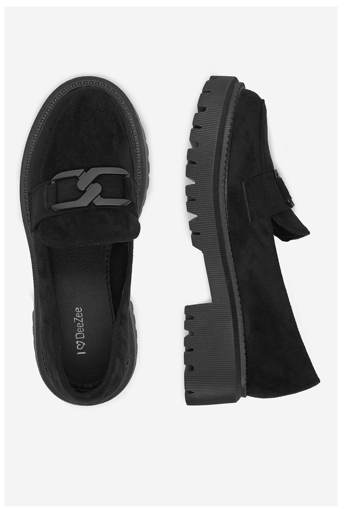 Mokasyn DeeZee LE601-5 Czarny