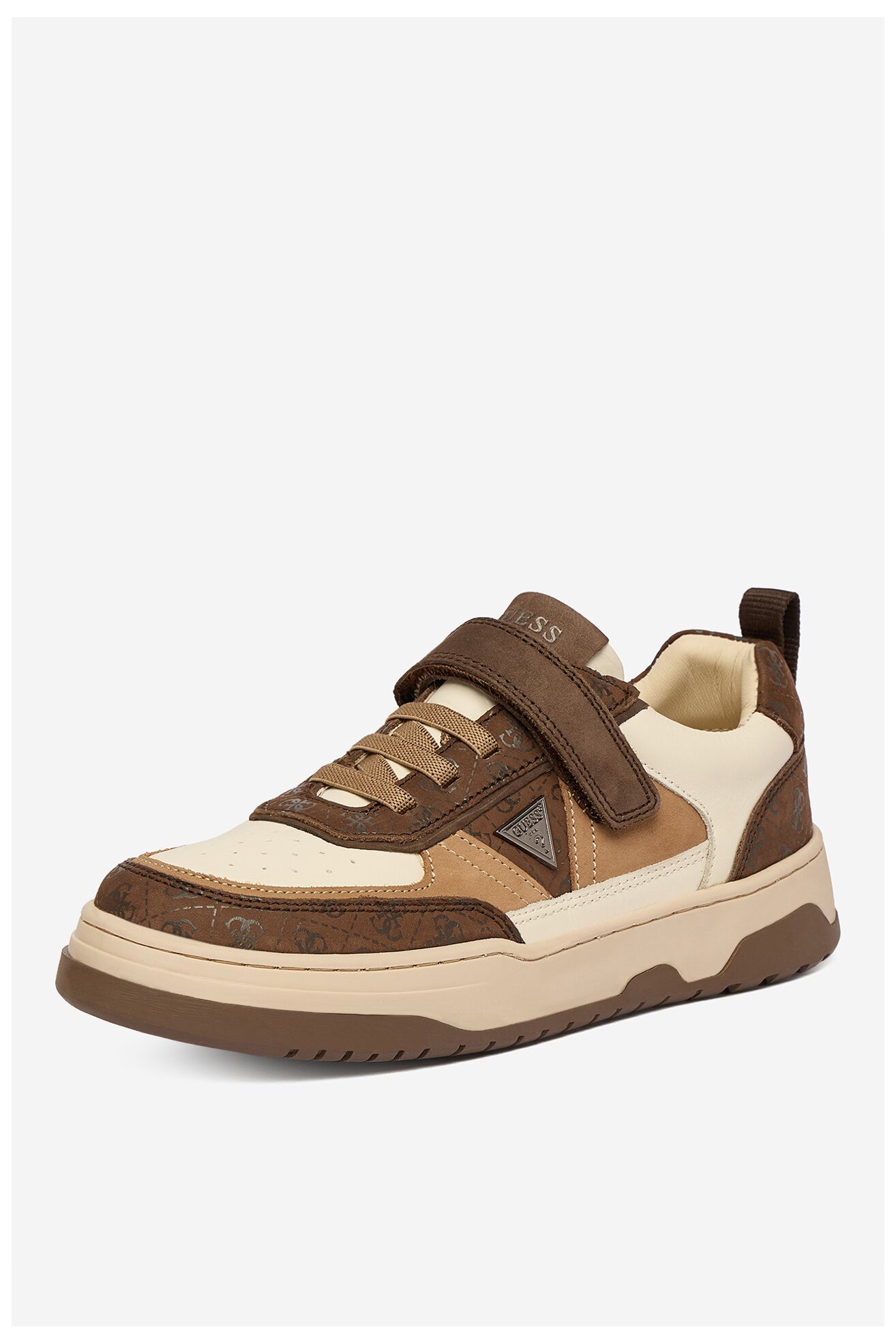 Sneakers GUESS EO-CI12-CAROL-04 Brązowy