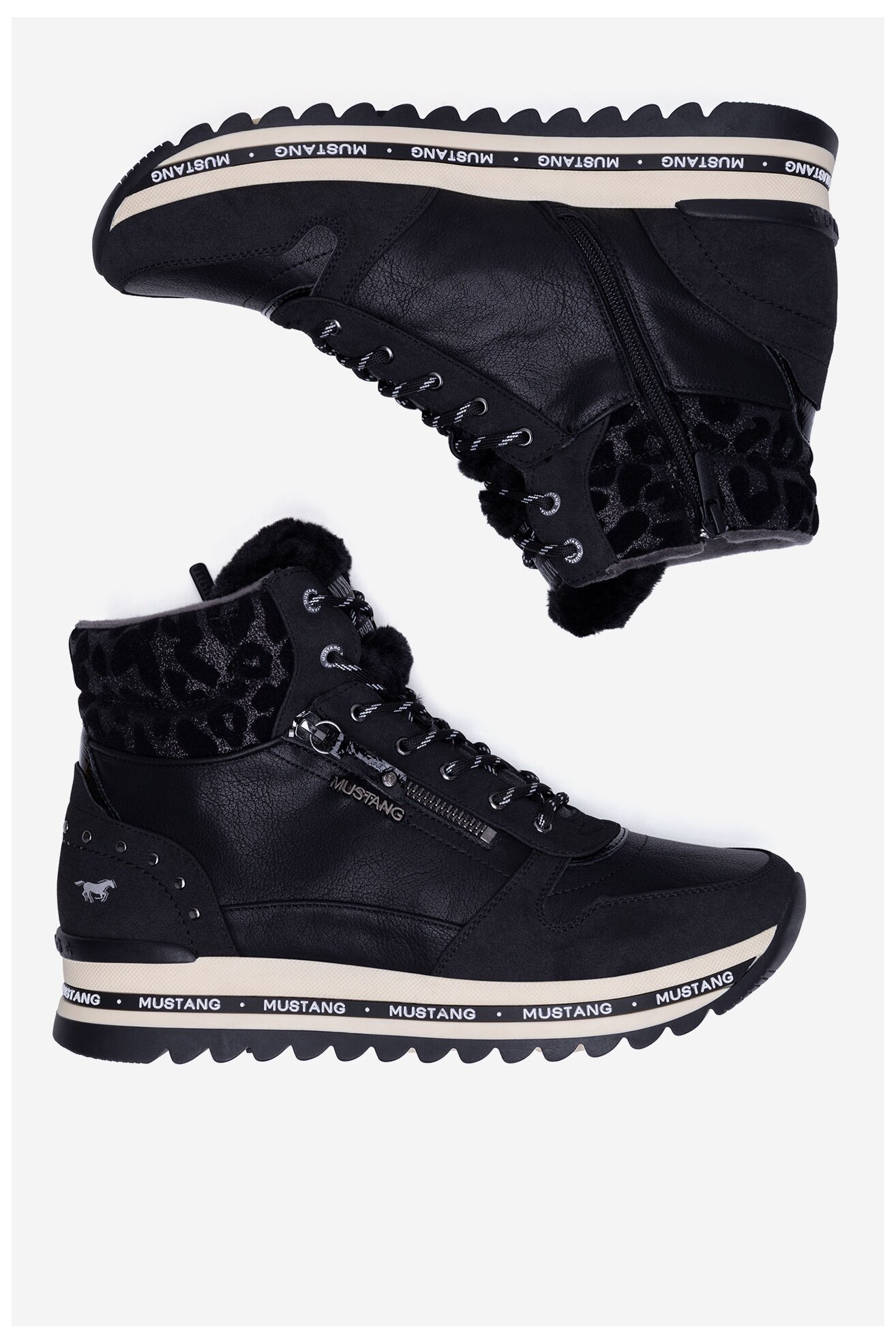 Trzewiki Mustang 1364-503 BIG Czarny