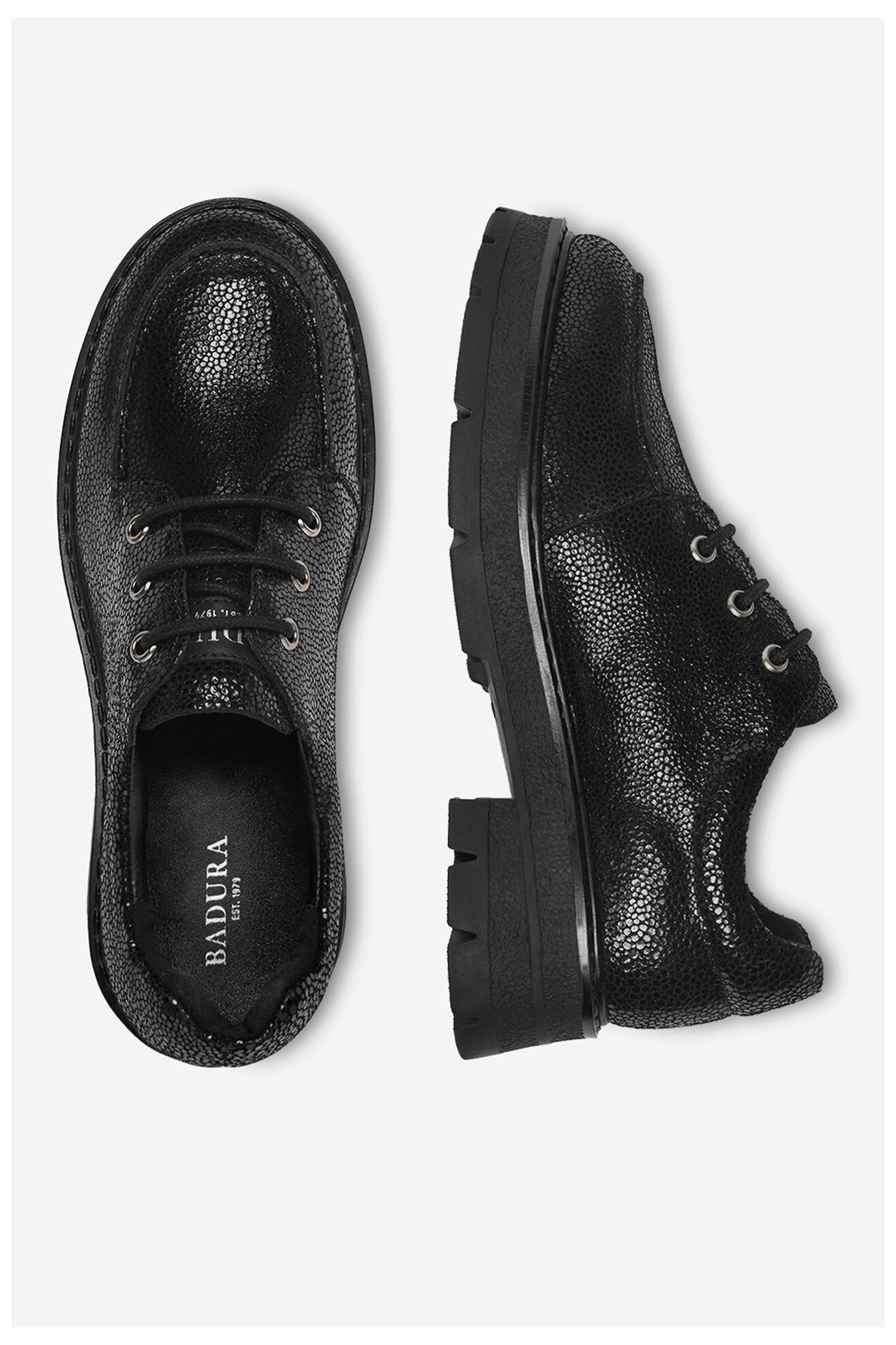 Półbuty Badura EO-BAND-8403-A Czarny