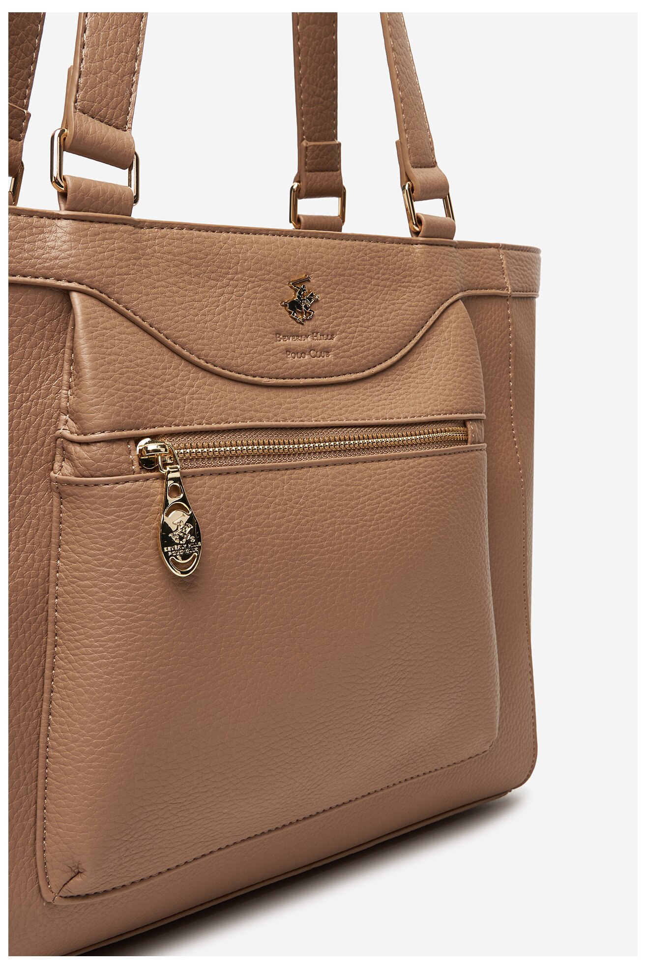 Kézitáska Beverly Hills Polo Club C-BHPC-L-002-08 BÉZS