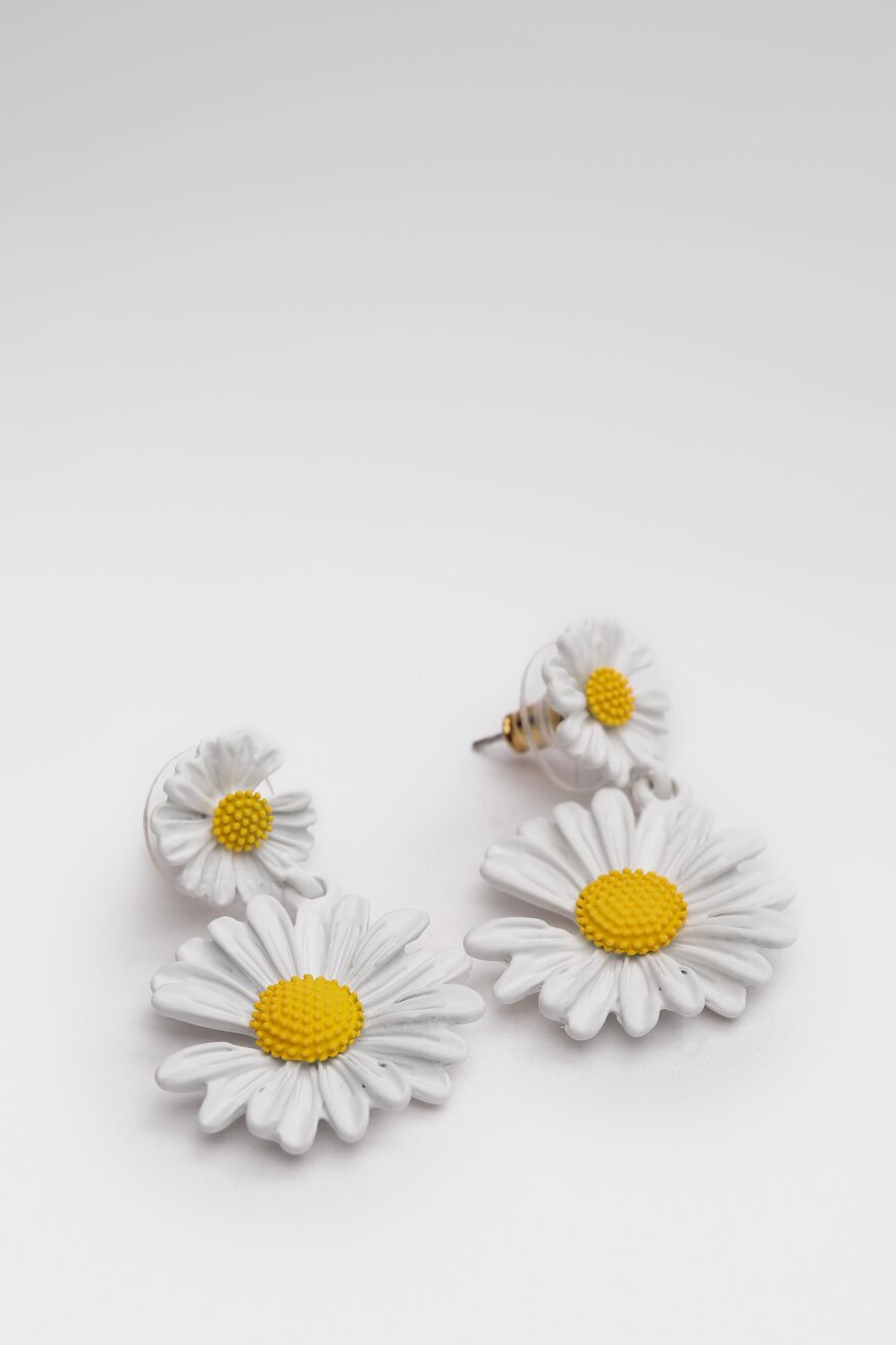 
                ACCCESSORIES - Kolczyki białe - 5903698272542