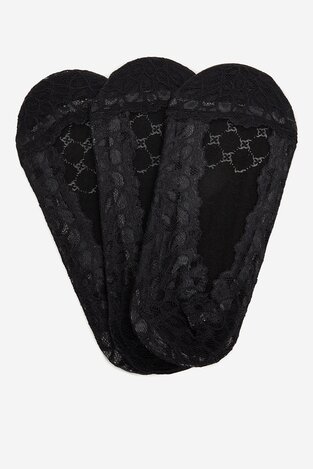 Шкарпетка NINE WEST LA_NW_4WB_005_SS25 (3-PACK) BLACK ЧОРНИЙ