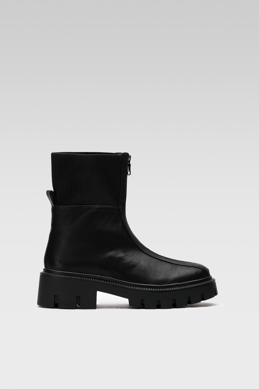 
                Jenny Fairy - Botki z ozdobnym suwakiem - 5904862119298