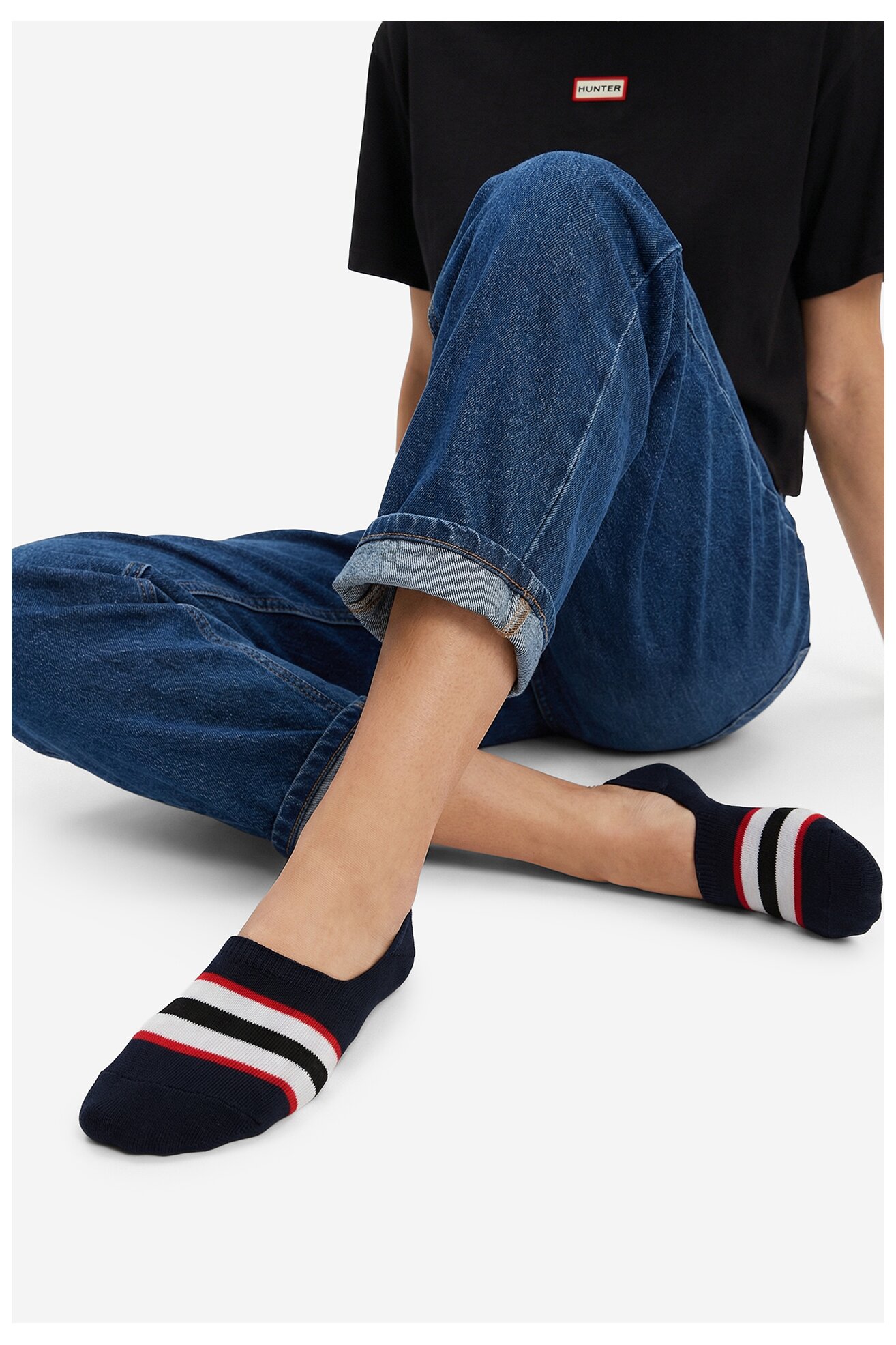 Чорапи HUNTER AS_HUNTER_03S_SS25 (3-PACK) КОБАЛТОВО СИНЬО