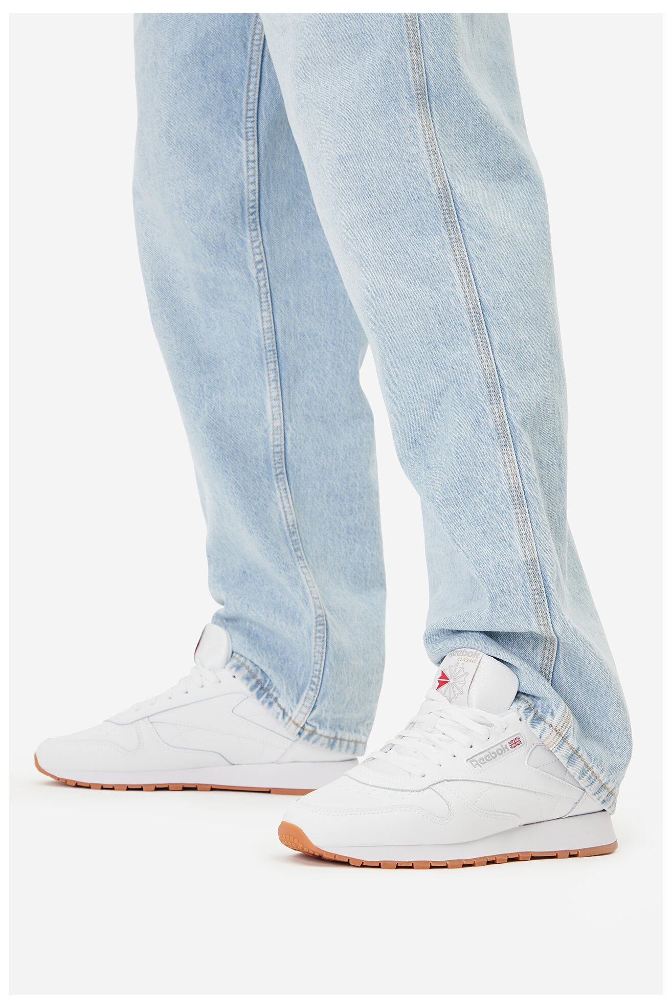 Obuwie sportowe Reebok EO-CLASSIC LEATHER 100008491 Biały