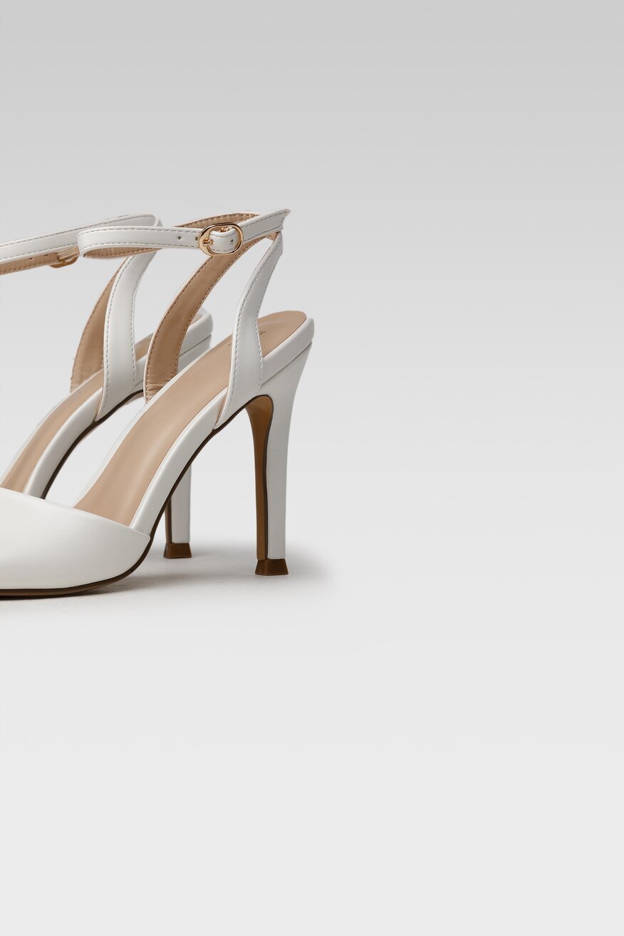 Jenny Fairy - Sandały pastelowe białe - 5904248474768