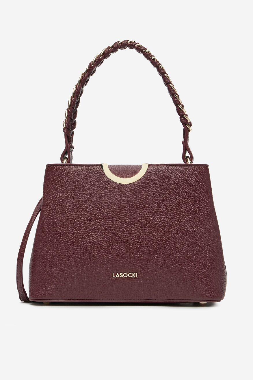 Kézitáska Lasocki BORDÓ - 5906751241394