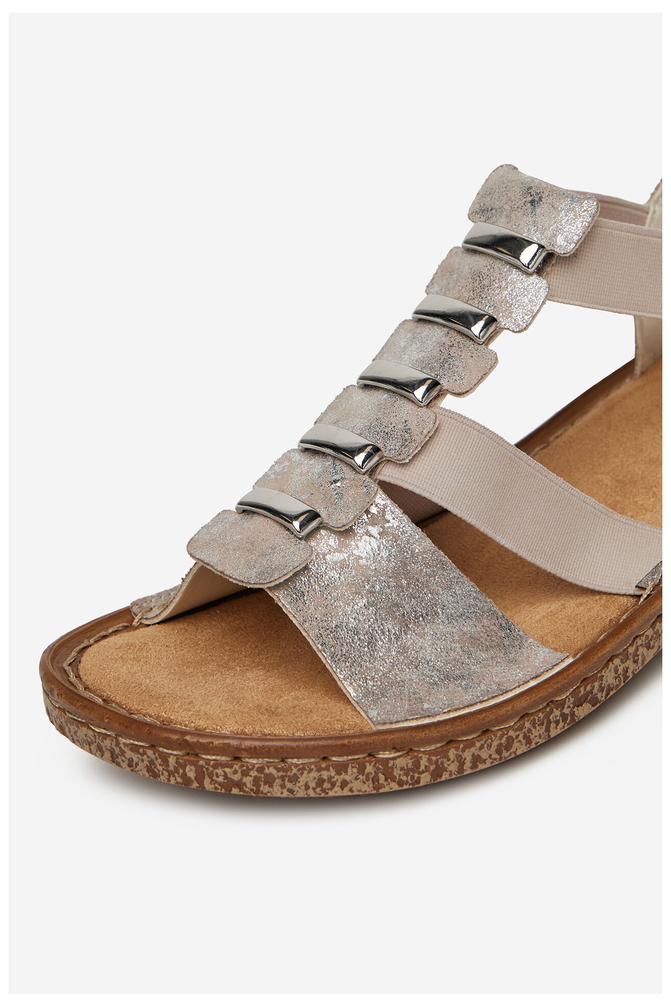 Sandały Rieker CEO-62850-90 Różowy jasny