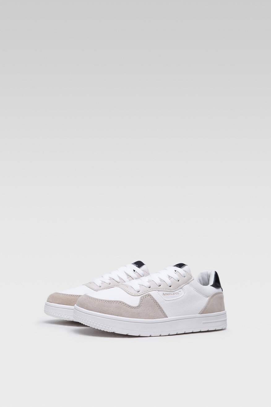 Americanos - Sneakersy pastelowe beżowe - 5904248441395