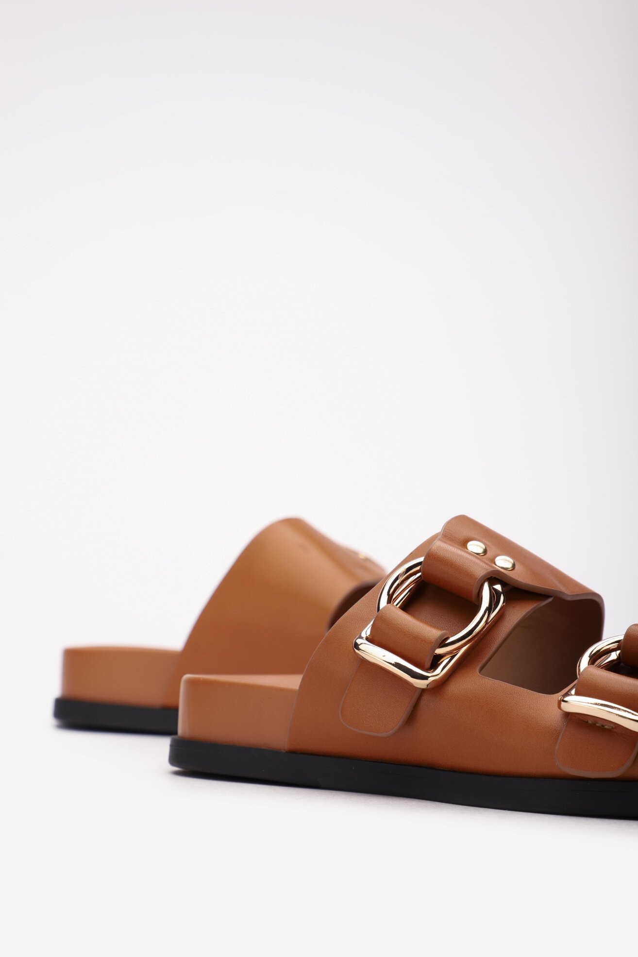 Klapki Gino Rossi 120AL0958 Camel