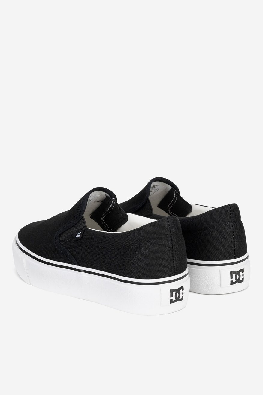 Plátěná obuv DC Shoes ČERNÁ - 5903698019611
