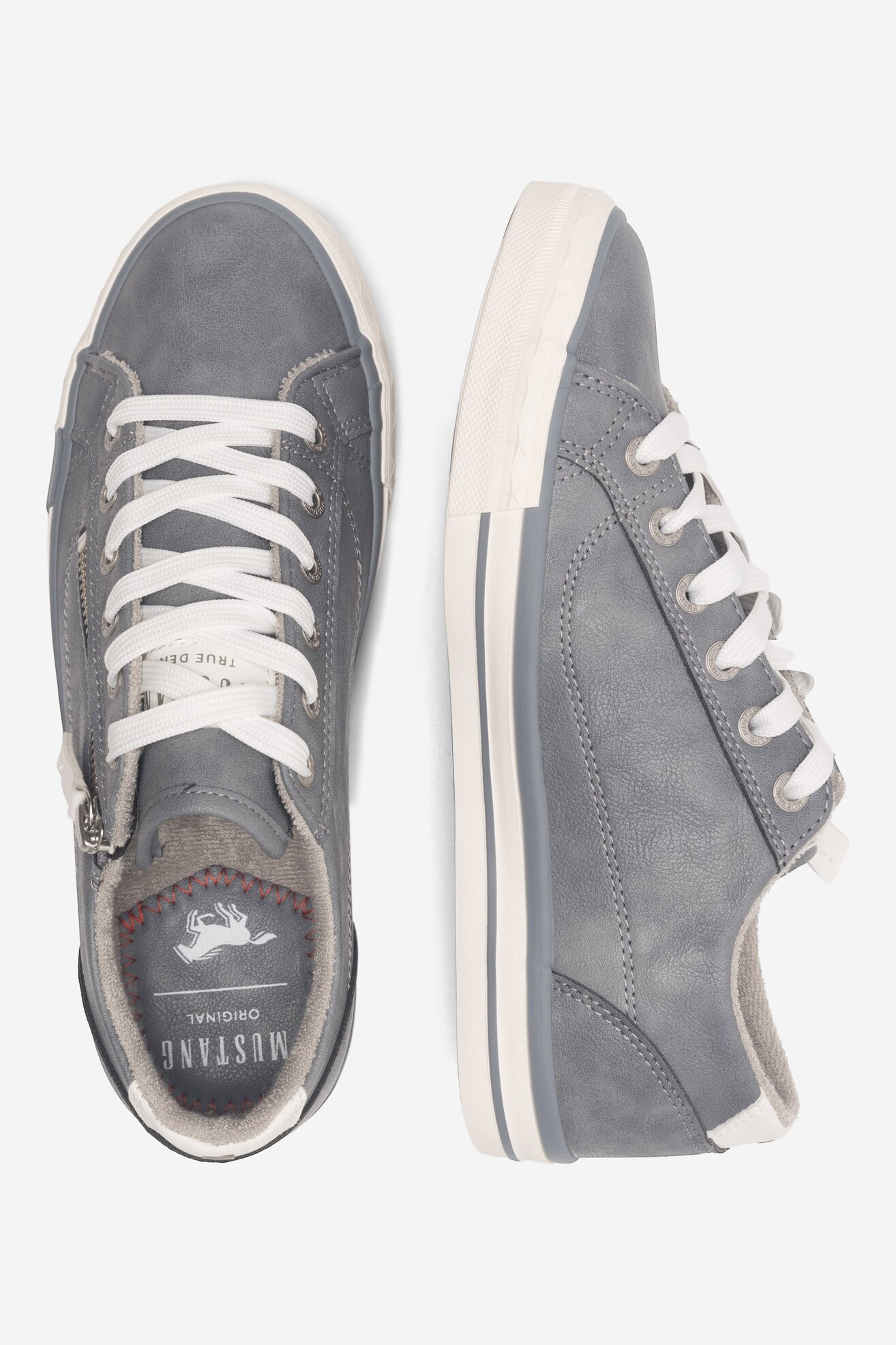 Vászoncipő Mustang 1146-319 VILÁGOSSZÜRKE