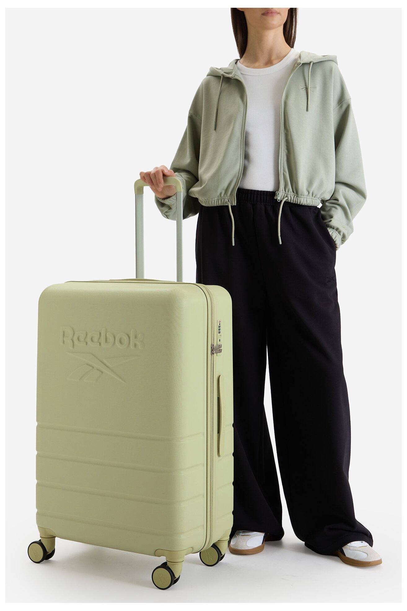 Walizka Reebok CEO-RBK-WAL-012-L Pistacjowy