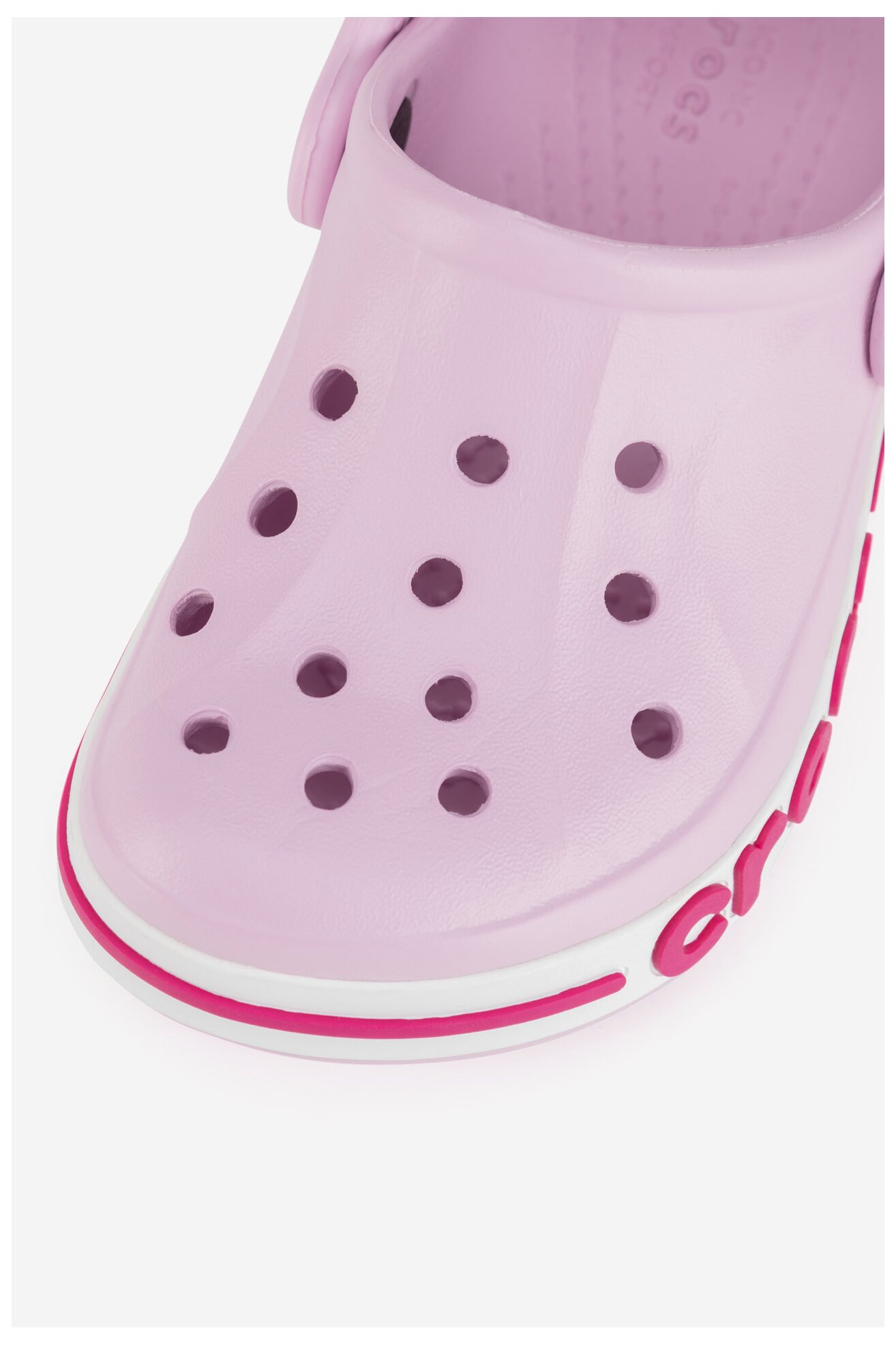 Klapki basenowe Crocs BAYABAND CLOG T 207018-6TG Różowy