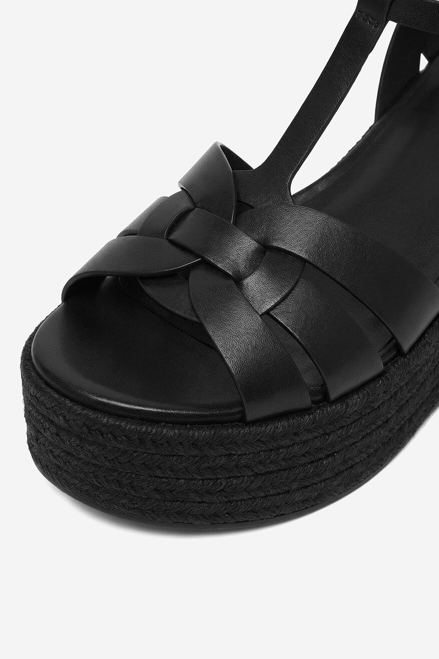 
                Badura - Espadryle skórzane - 5906751671023