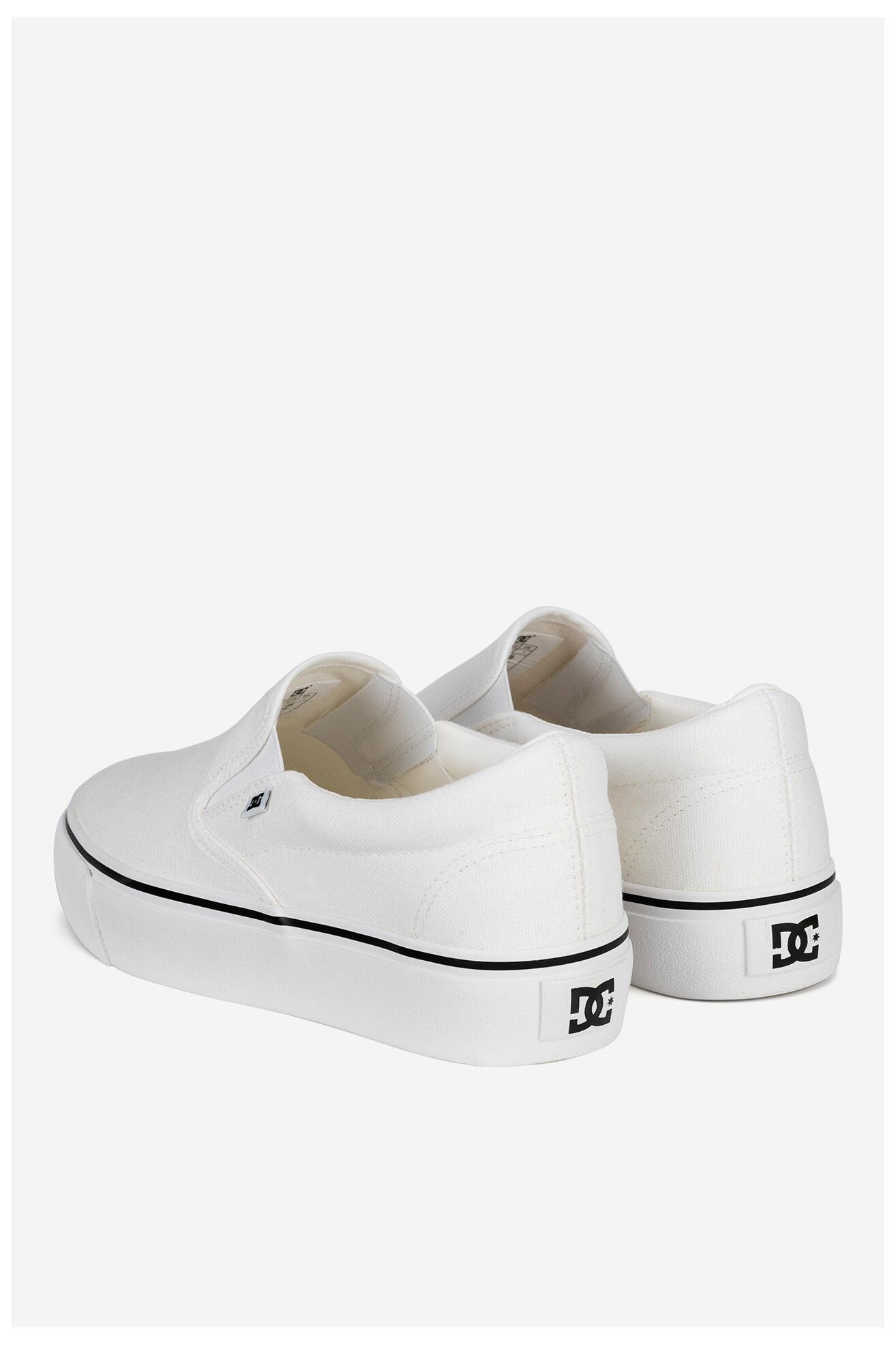 Plátěná obuv DC Shoes WFA3015-1 BÍLÁ
