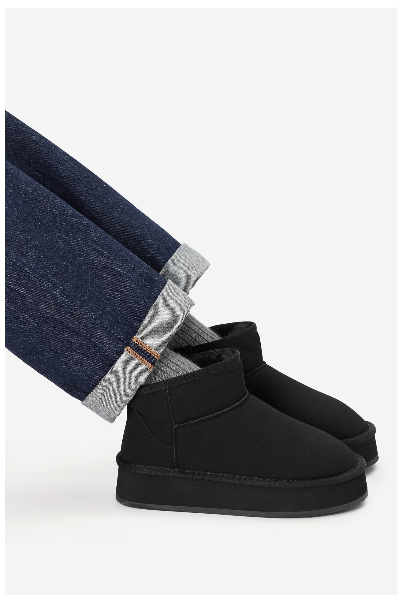 Botki Jenny CEO-ANA HYBJL221101 Czarny