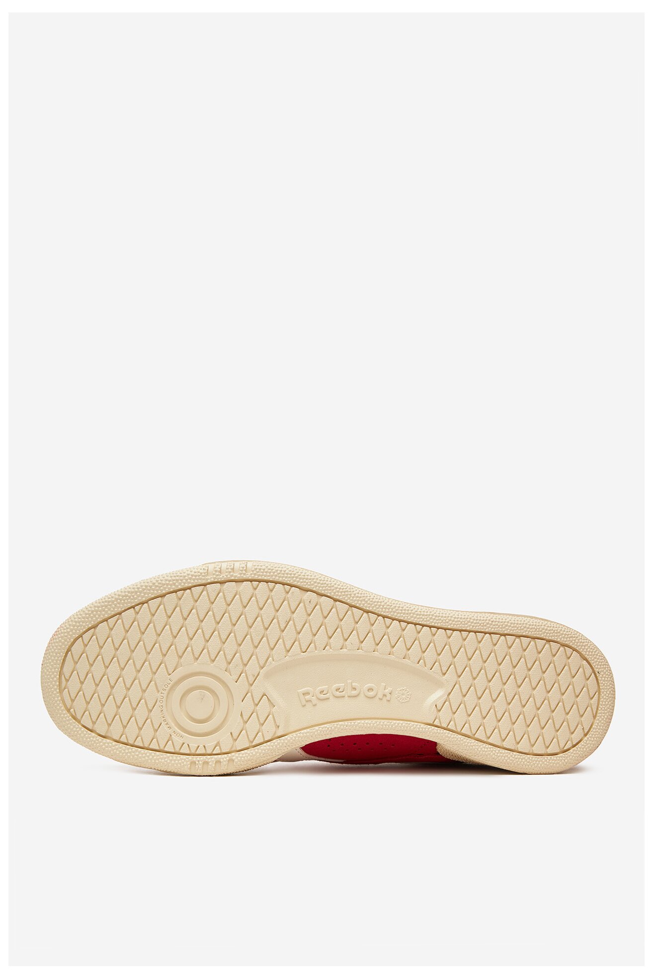 Obuwie sportowe Reebok EO-CLUB C GROUNDS UK 100228139 Czerwony