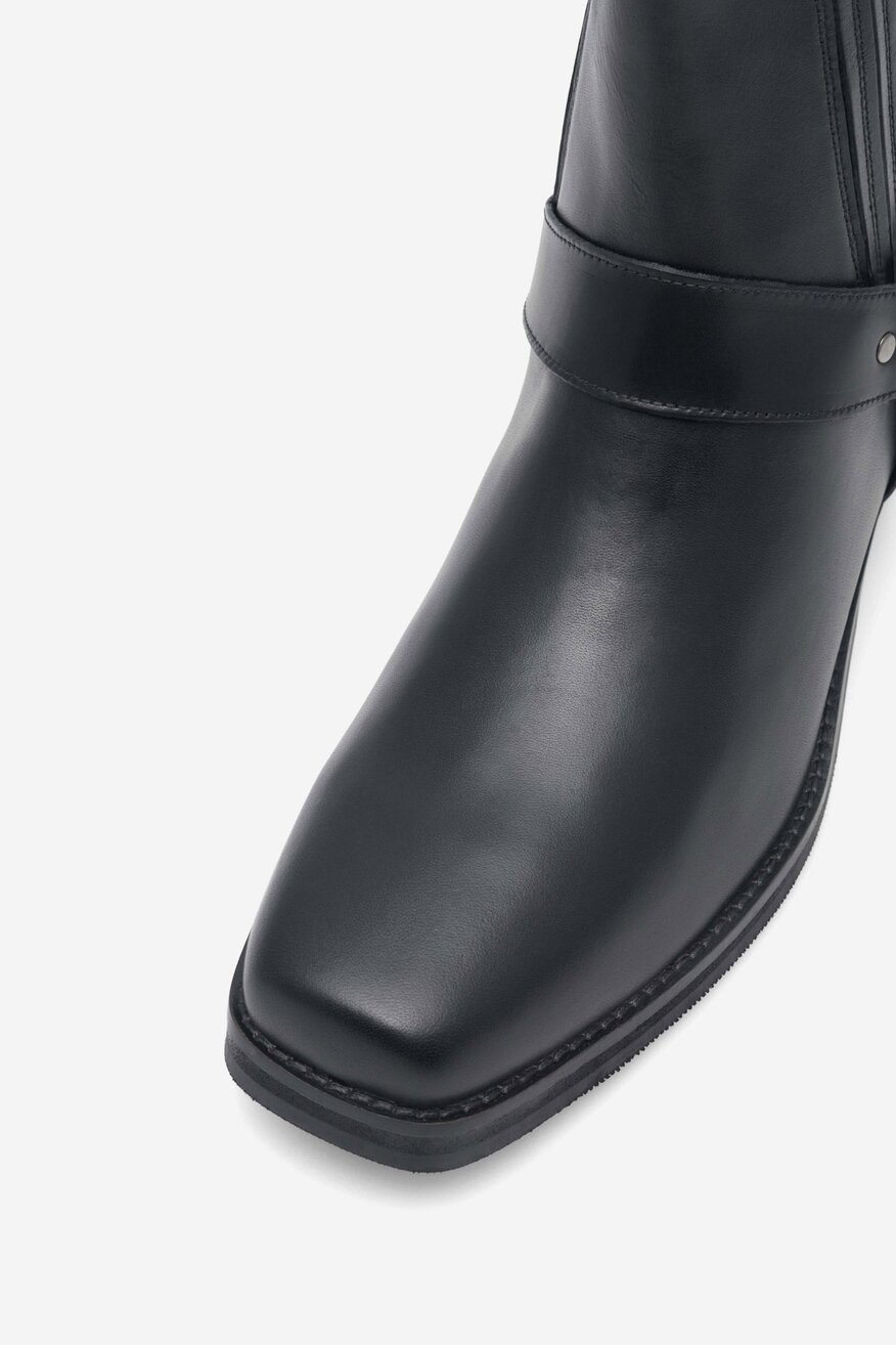 Badura - Botki skórzane - 5905588187561