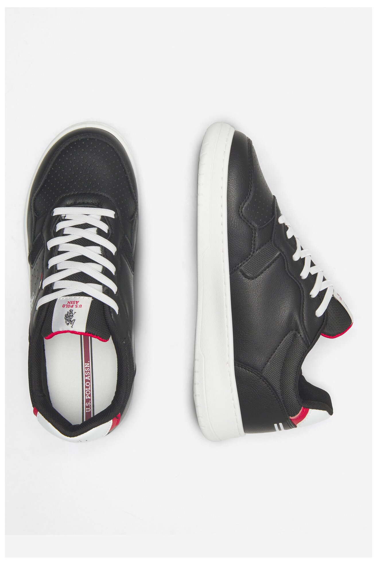 Сникърси U.S. POLO ASSN. DENNY004 ЧЕРЕН