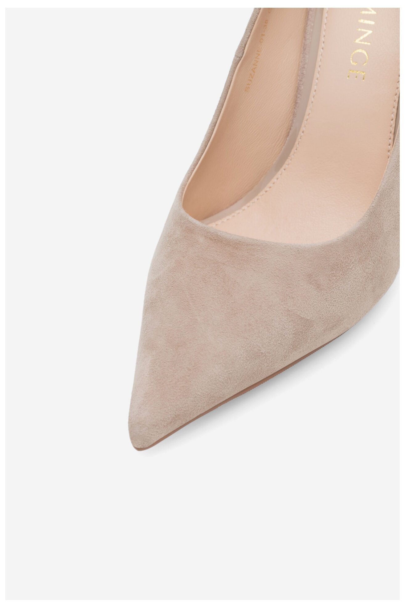 Czółenka EVA MINGE SUZANNE-01 Beżowy