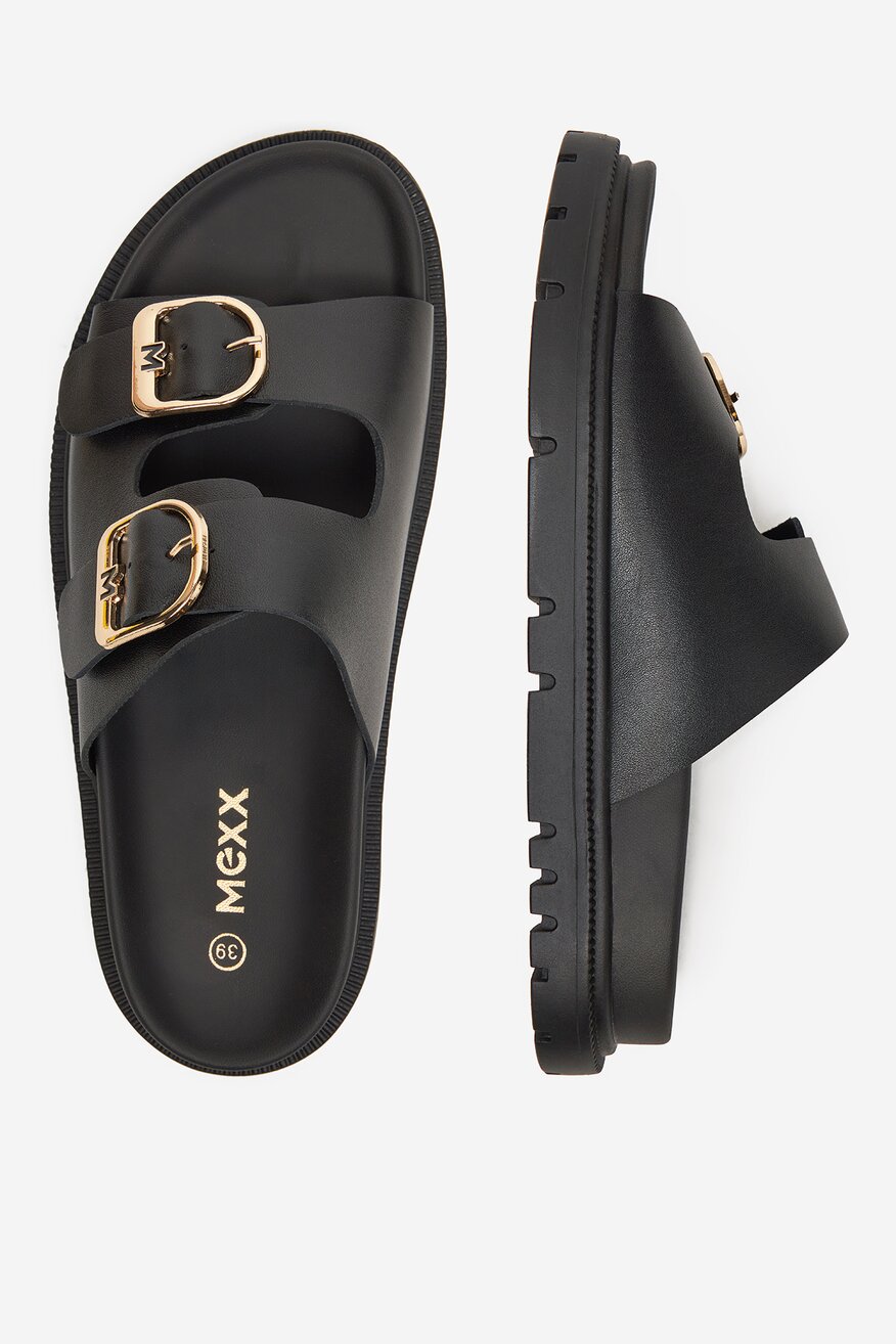 
                        Klapki Mexx MX/021C-HY Czarny - 5906751065129