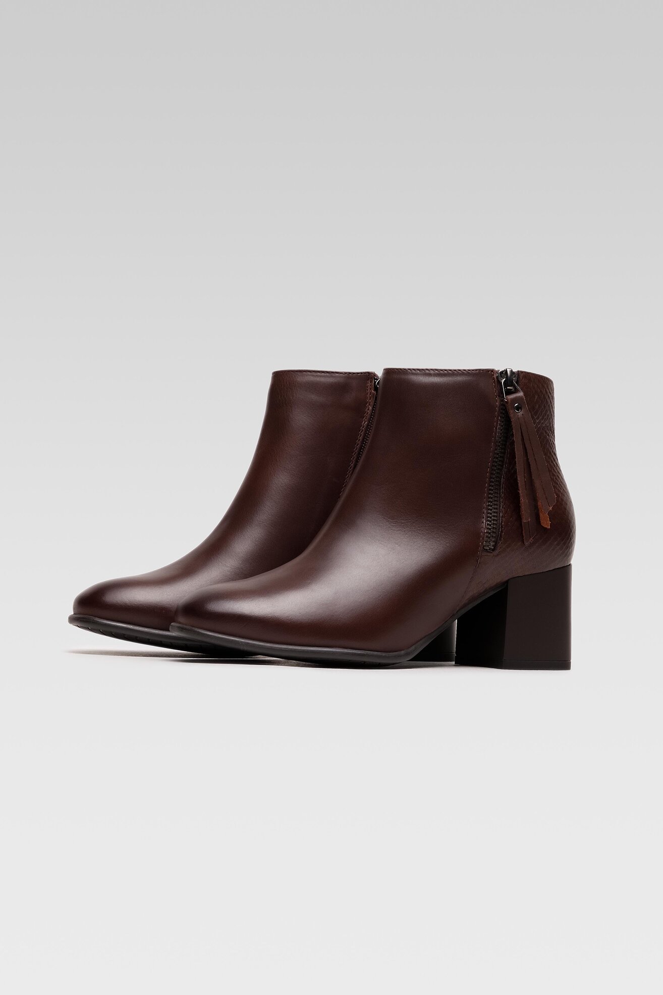 Botki Lasocki 3400-01 Brązowy