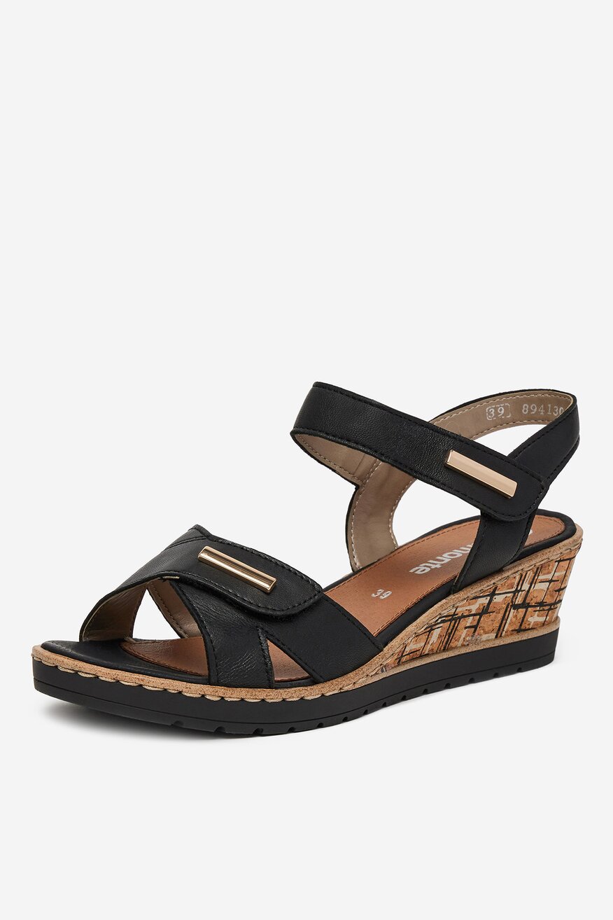 
                Remonte - Sandały skórzane - 2230078424806