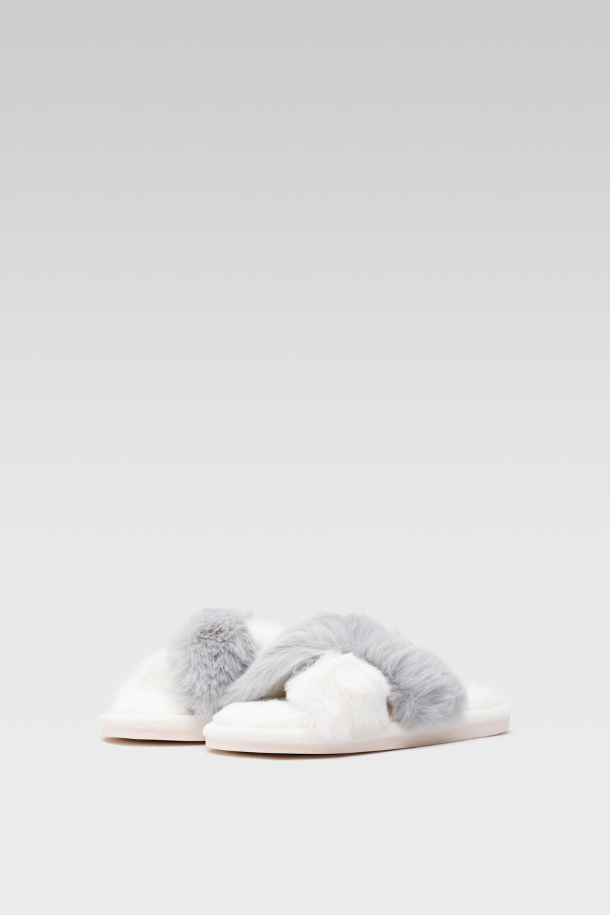 
                Home&Relax - Kapcie szare - 5904248861544