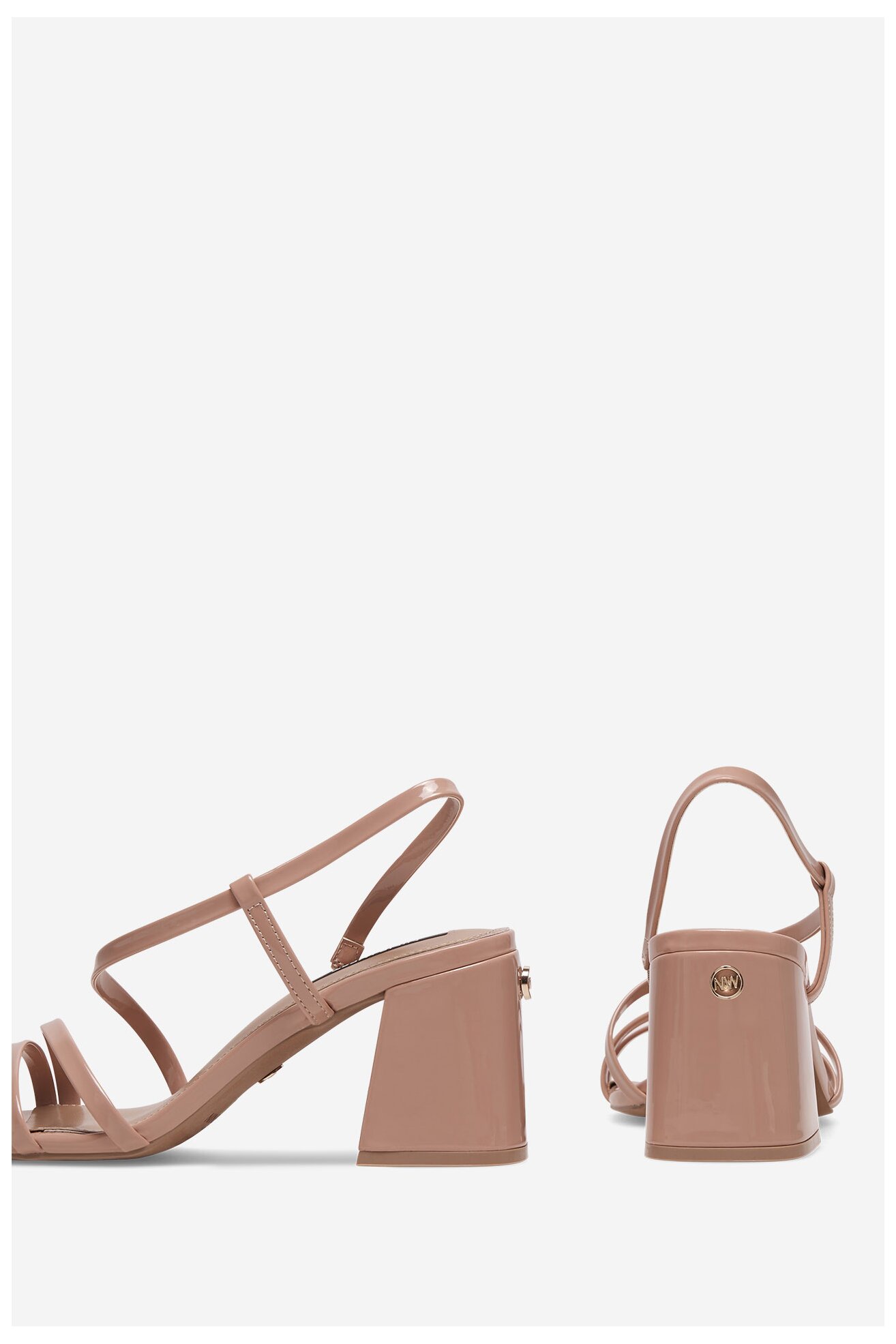 Sandały NINE WEST WFA2642-1 Różowy jasny