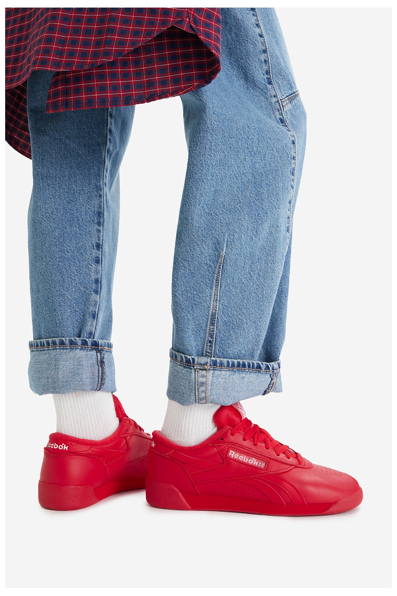 Obuwie sportowe Reebok EO-F/S LO 100256057 Czerwony