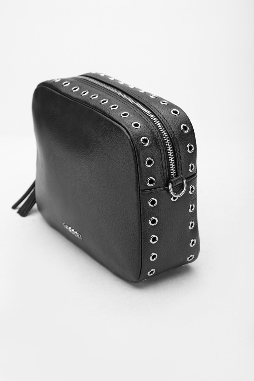 
                Lasocki - Torebka skórzana z aplikacją - 5903698180106