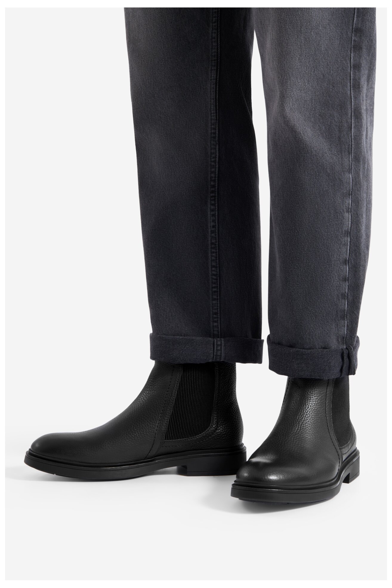 Bokacsizma Badura JAMES-04 MI08 FEKETE