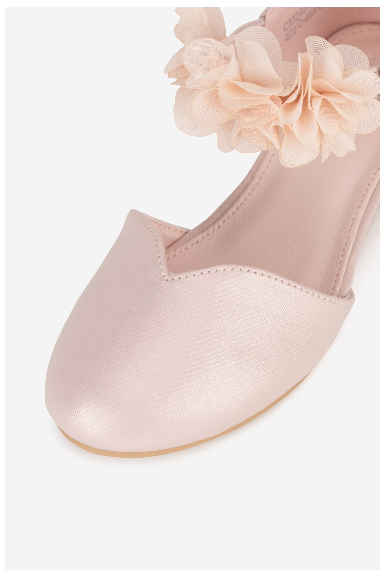 Baleriny Nelli Blu CM240430-10 Różowy