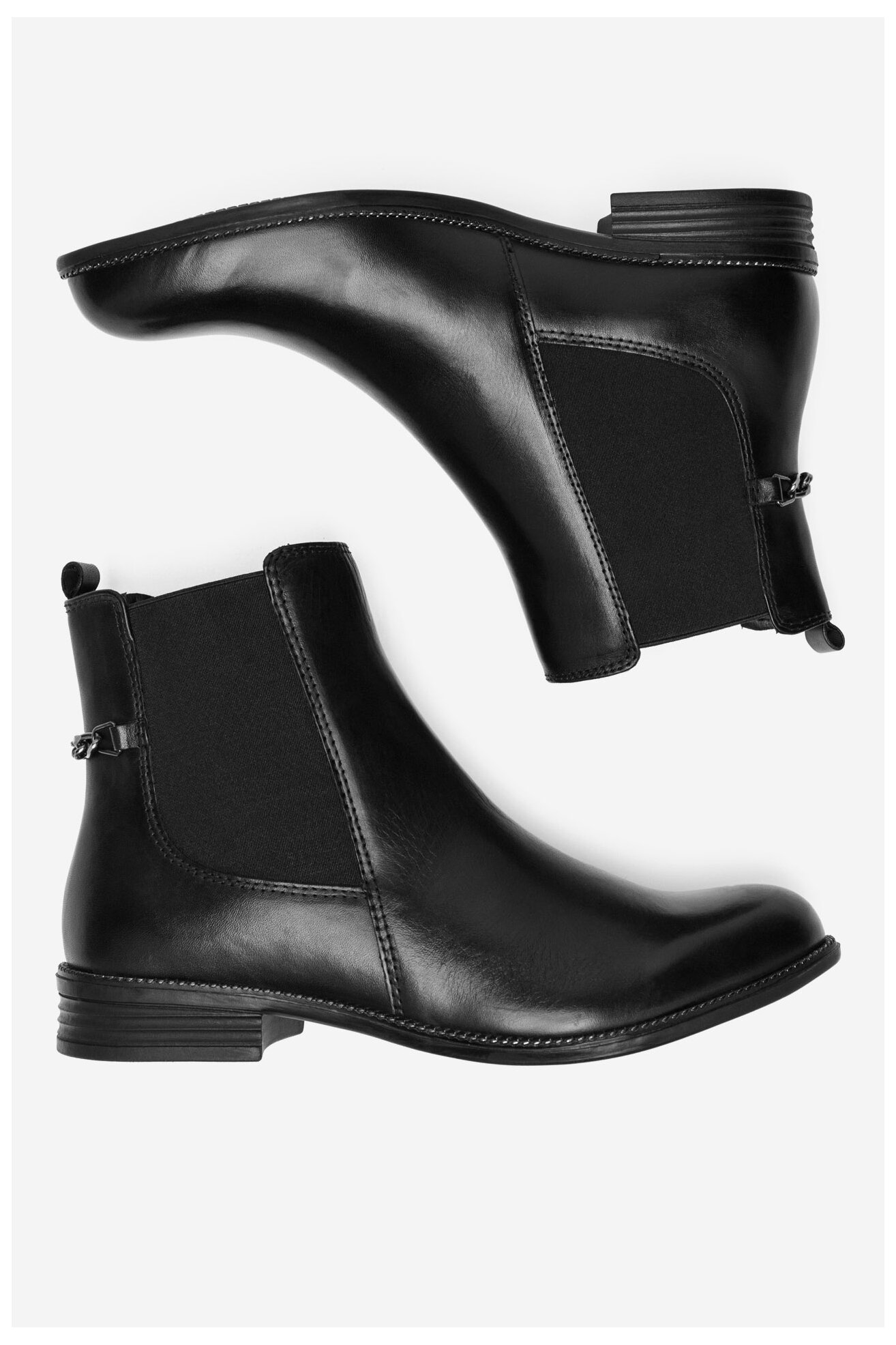 Ghete Lasocki RST-MERLOT CHAIN-01 NEGRU