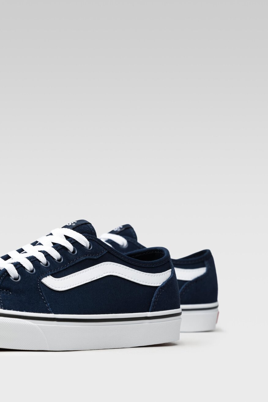 
                Vans - Skórzane trampki granatowe - 5904248056360