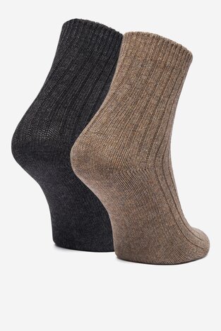 Čarape NINE WEST CEO_LA_NW_12744_Z_AW25 (2-PACK) BRAON