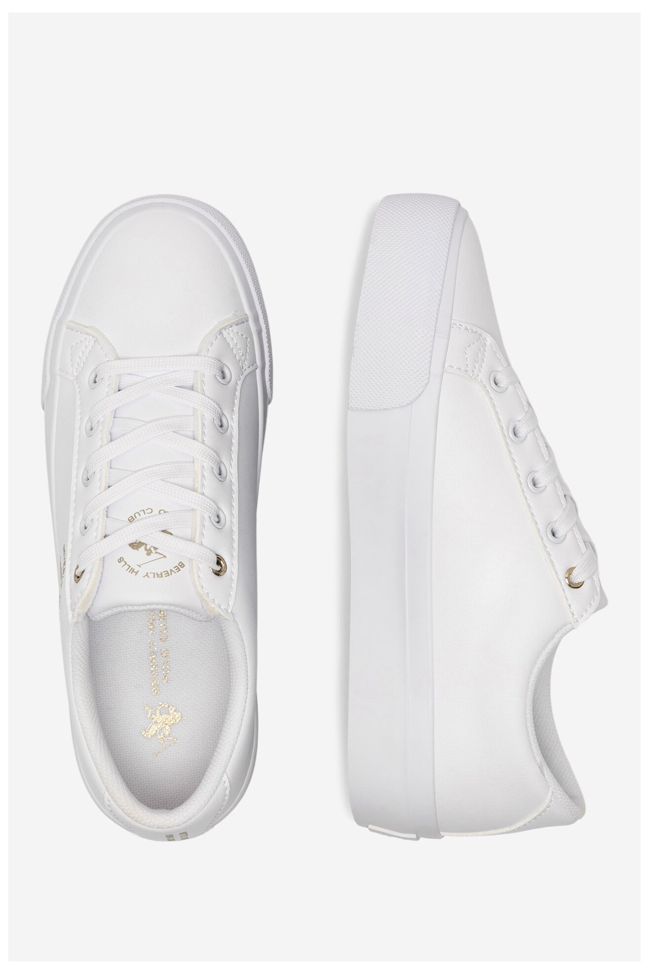 Vászoncipő Beverly Hills Polo Club BHPC040W FEHÉR