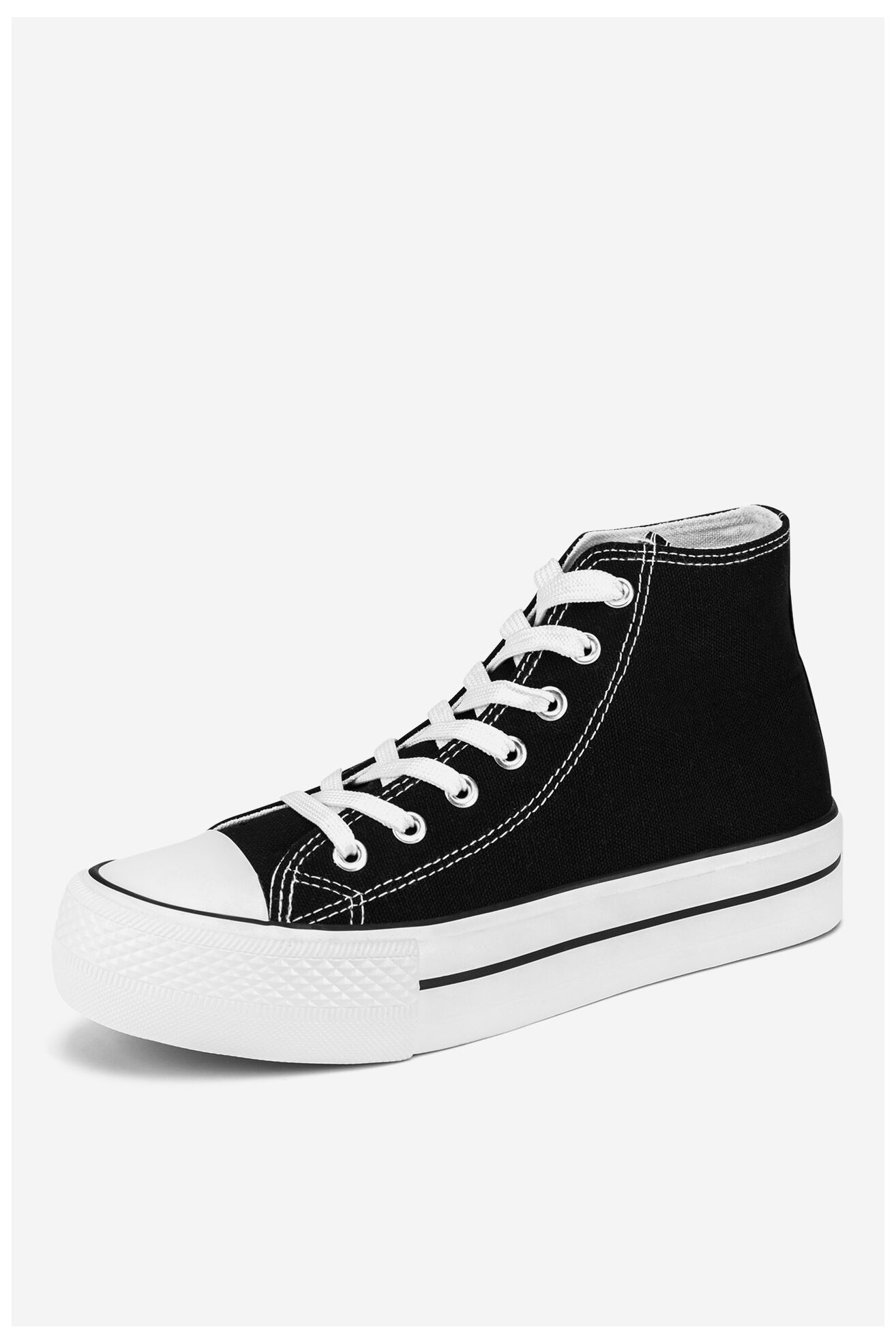 Plátěná obuv Sprandi YL201403 ČERNÁ