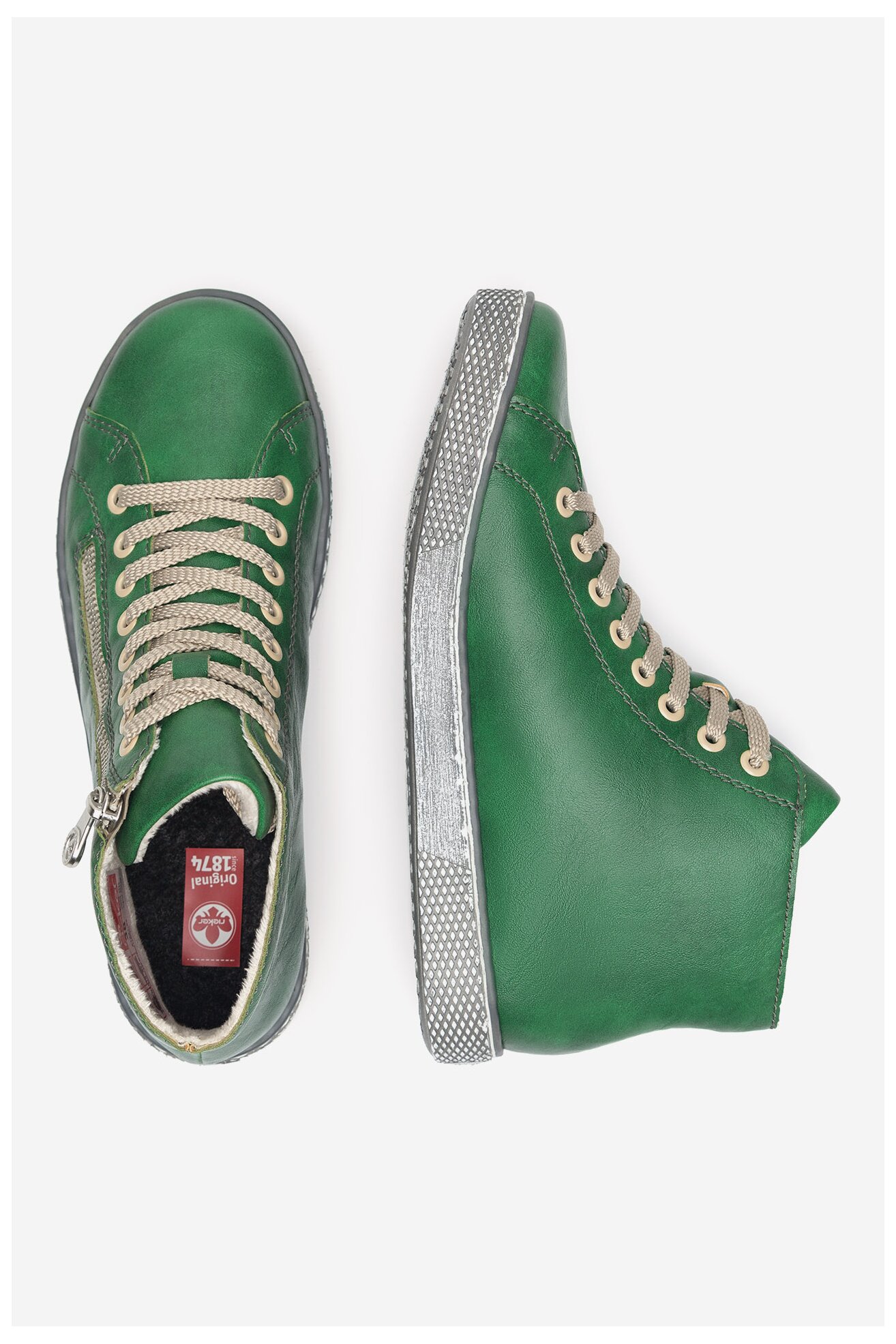 Боти Rieker Z1221-53 ЗЕЛЕН