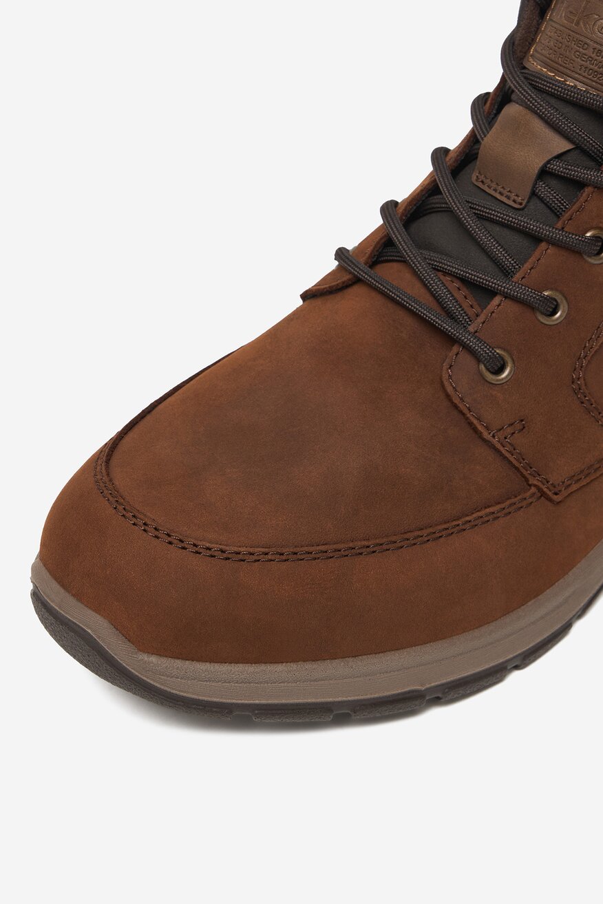 
                Rieker - Trzewiki skórzane ocieplane - 2230085550321