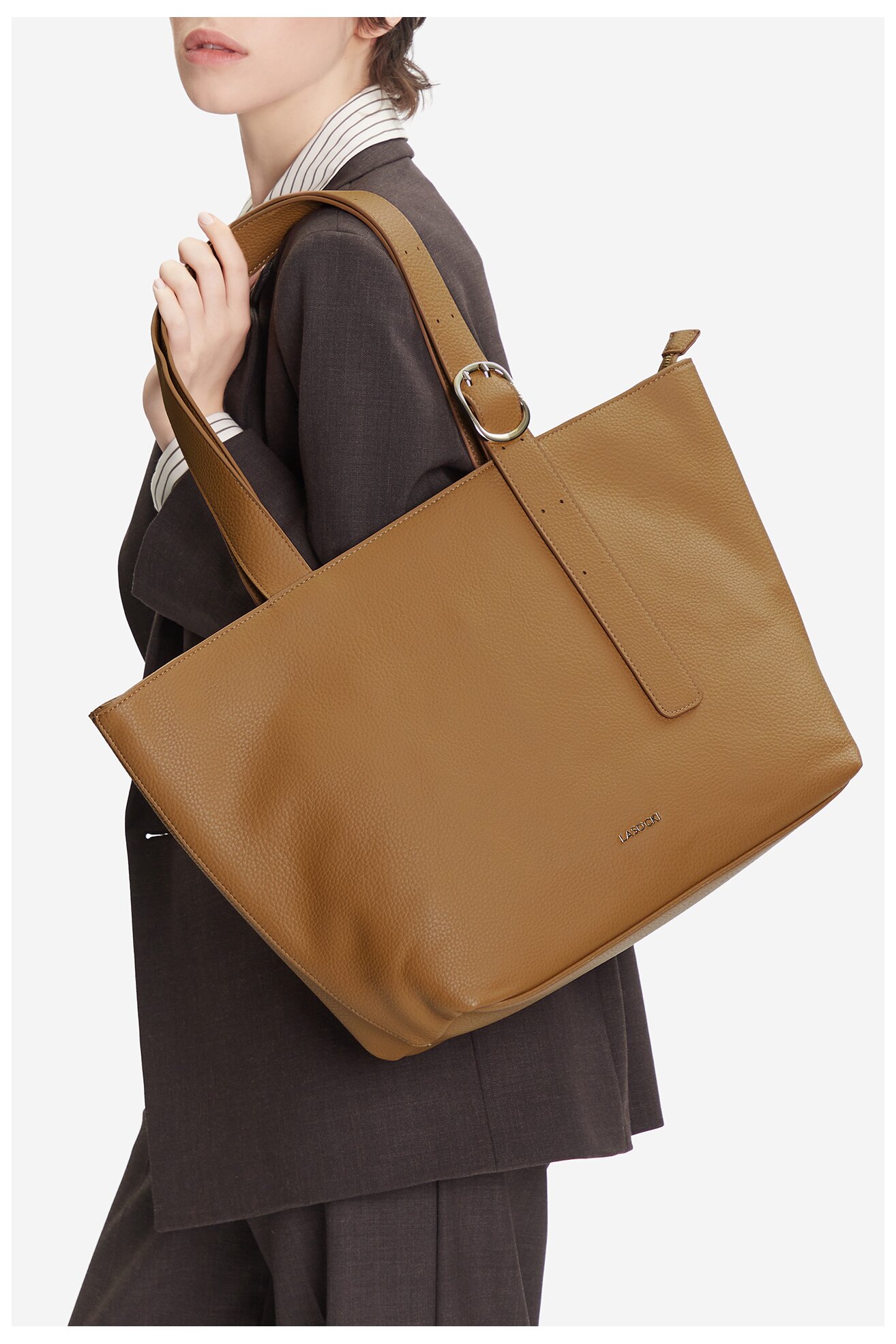 Kézitáska Lasocki C-LSK-L-012-08 BÉZS