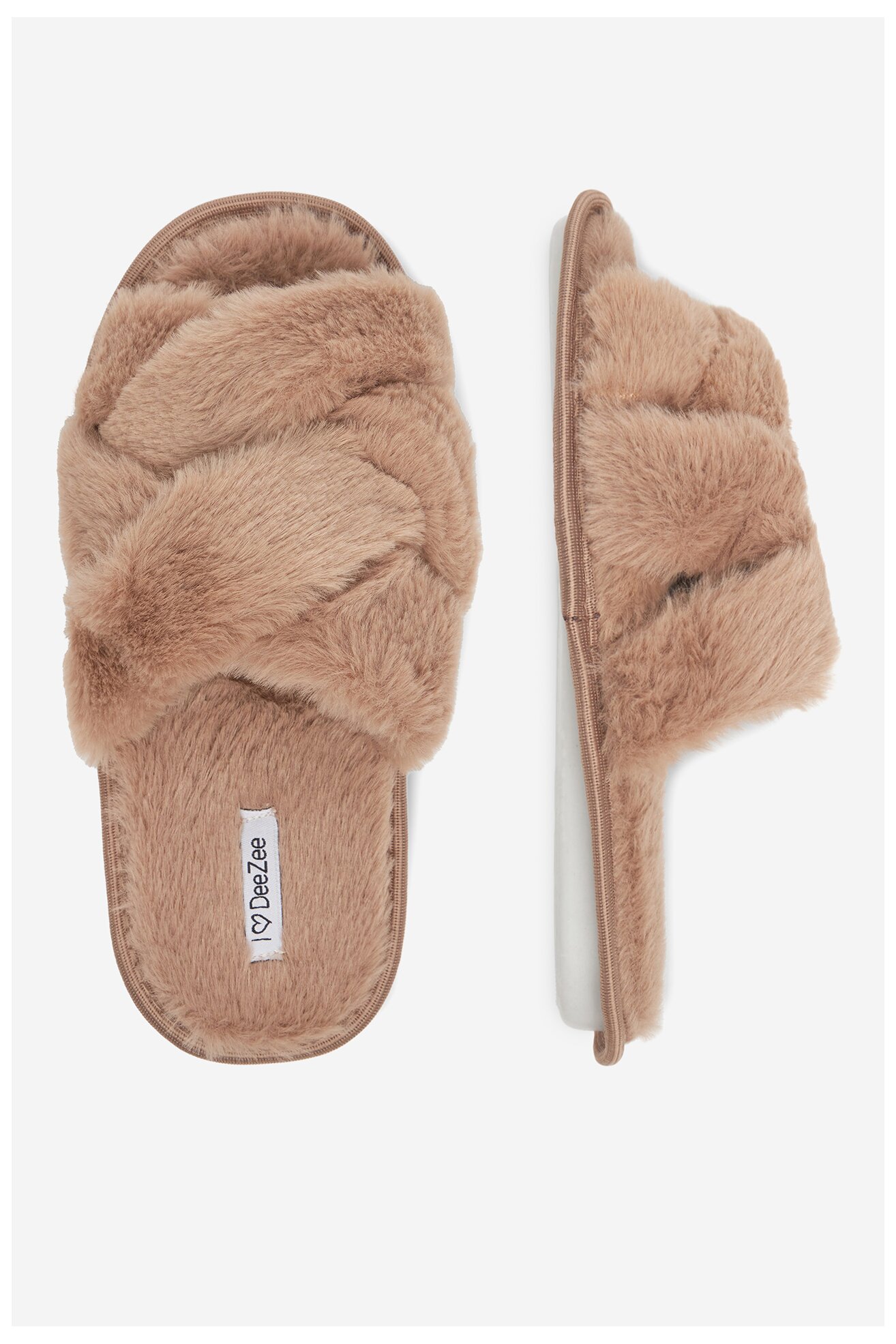 Kapcie DeeZee HHS-22JG-1006 Brązowy