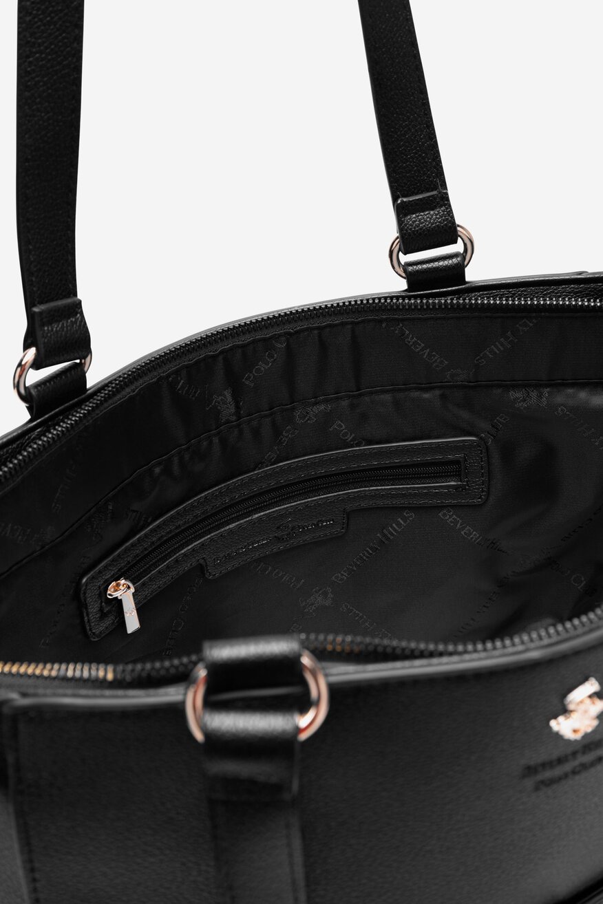Beverly Hills Polo Club - Duża torebka shopper - 5906751385920