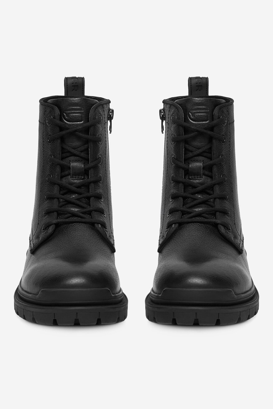 
                G-STAR RAW - Skórzane trzewiki sznurowane - 5906751503508